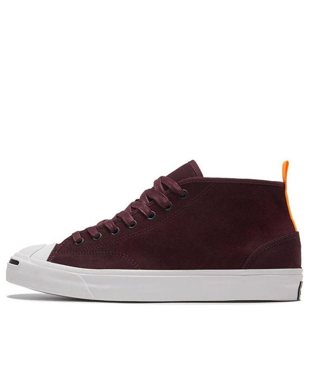 Converse Brown Jack Purcell Mid 'Deep Bordeaux' for men