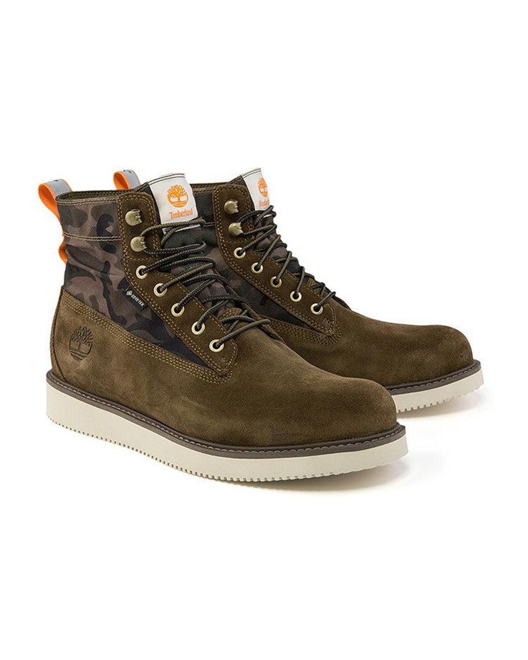 Timberland Brown Vibram 6 Inch Premium Wide Fit Boots for men