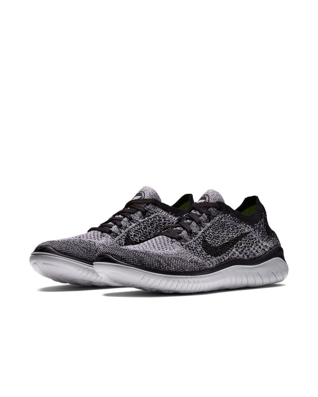 Nike Black (Wmns) Free Rn Flyknit 2018