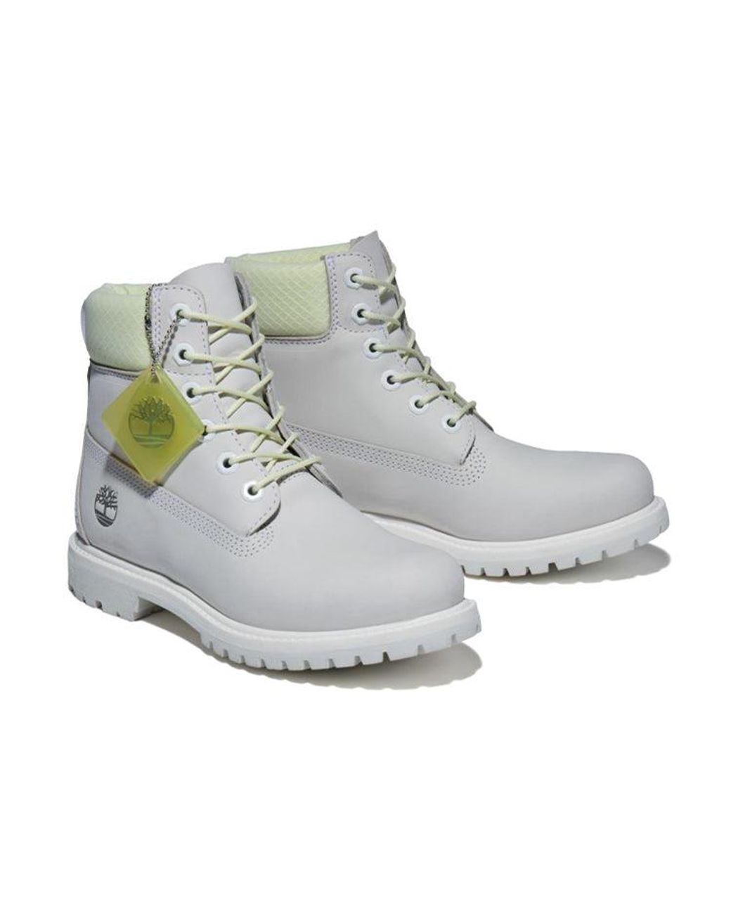 Timberland Gray (Wmns) Premium 6 Inch Waterproof Boot 'Bright Waterbuck'