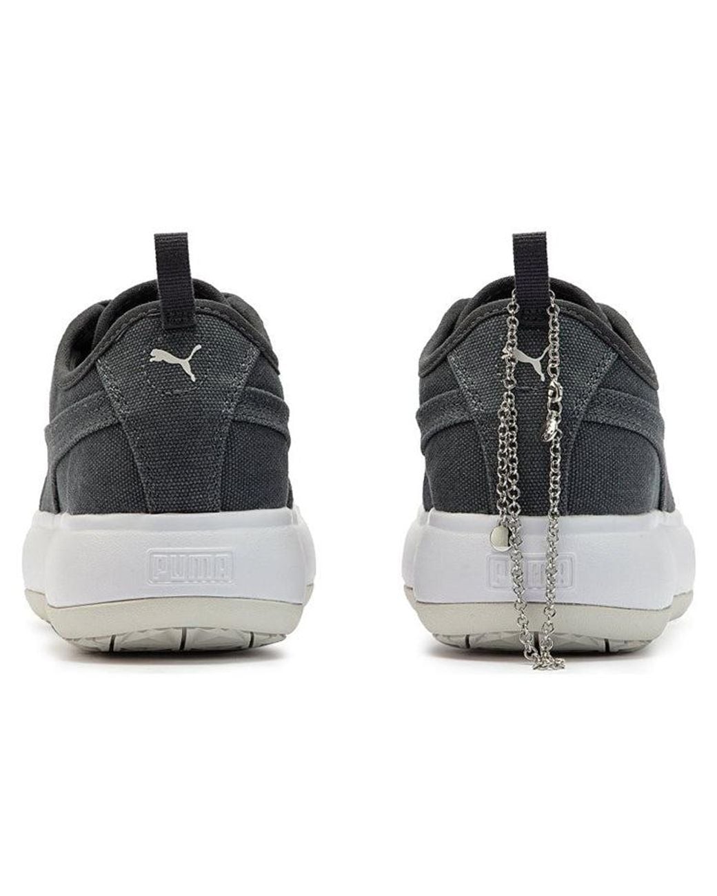 PUMA Black (Wmns) Suede Mayu Canvas 'Ebony'