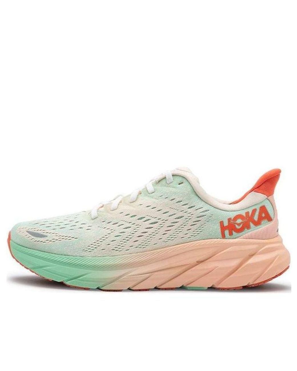 Hoka One One White (Wmns) Clifton 8 Mint'