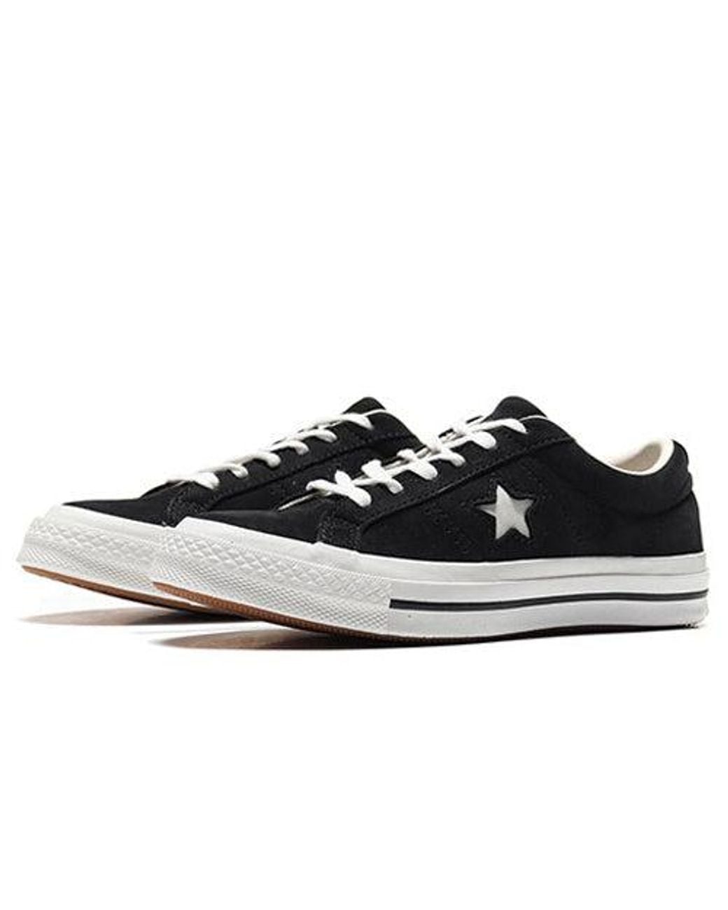 Converse Black One Star Ox Egret' for men