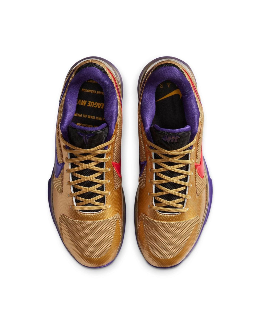 Nike Brown X Undefeated Zoom Kobe 5 Protro 'Hall Of Fame' for men