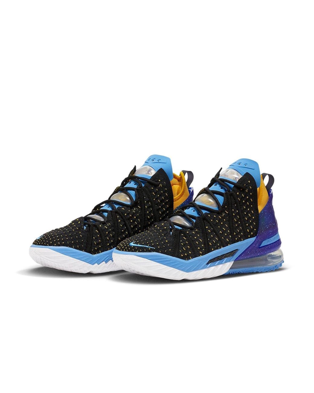 Nike Blue Lebron 18 Ep 'Lakers Heritage' for men