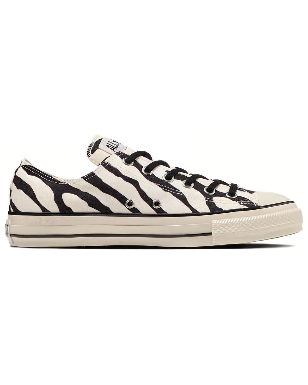 Converse White All Star Us Zebra Ox 'Zebra' for men
