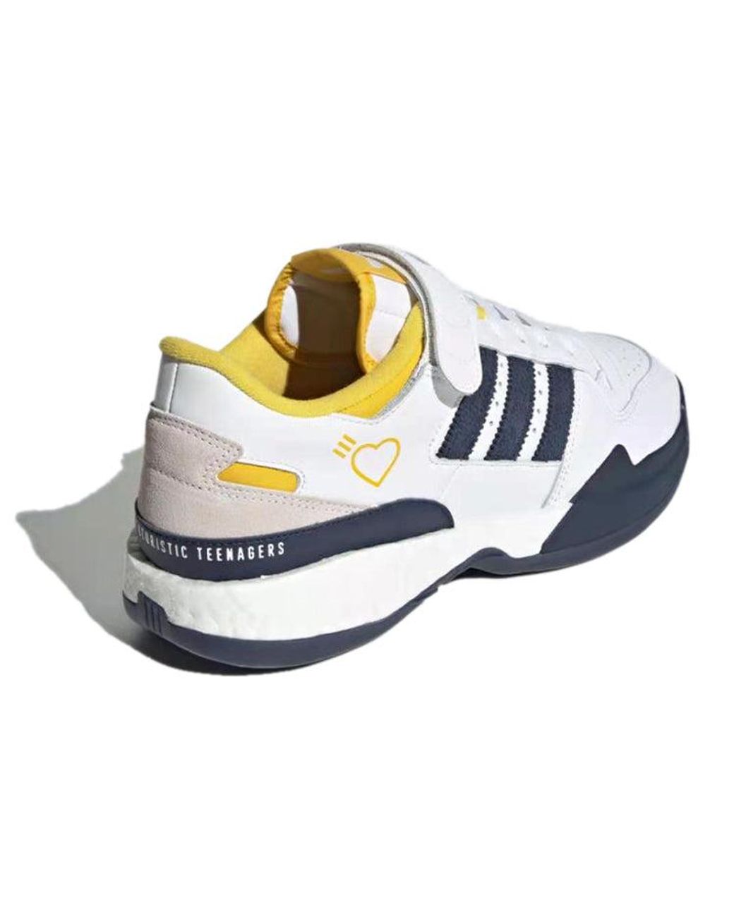 Adidas Blue Human Made X Forum Low 'Hazy' for men