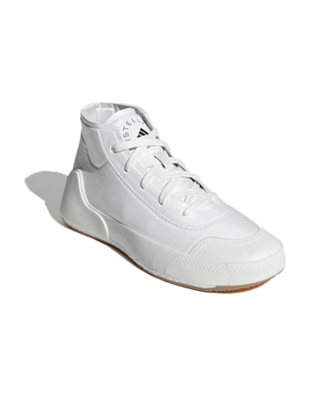 Adidas White (Wmns) Stella Mccartney X Treino Mid Gum'