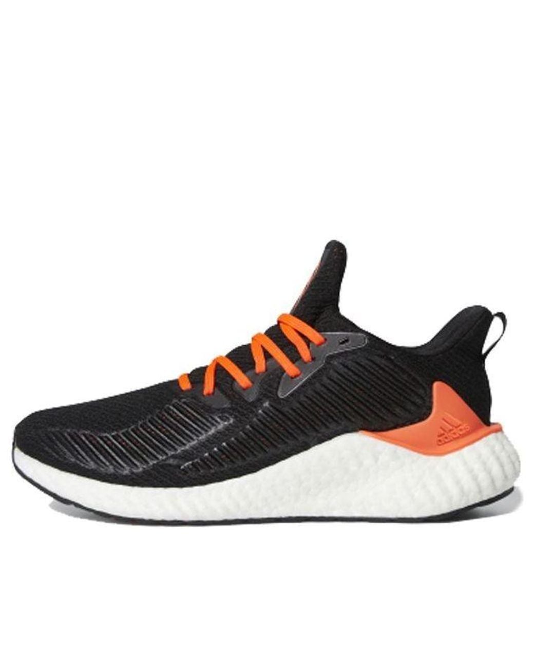 Adidas Black Alphaboost 'Solar' for men