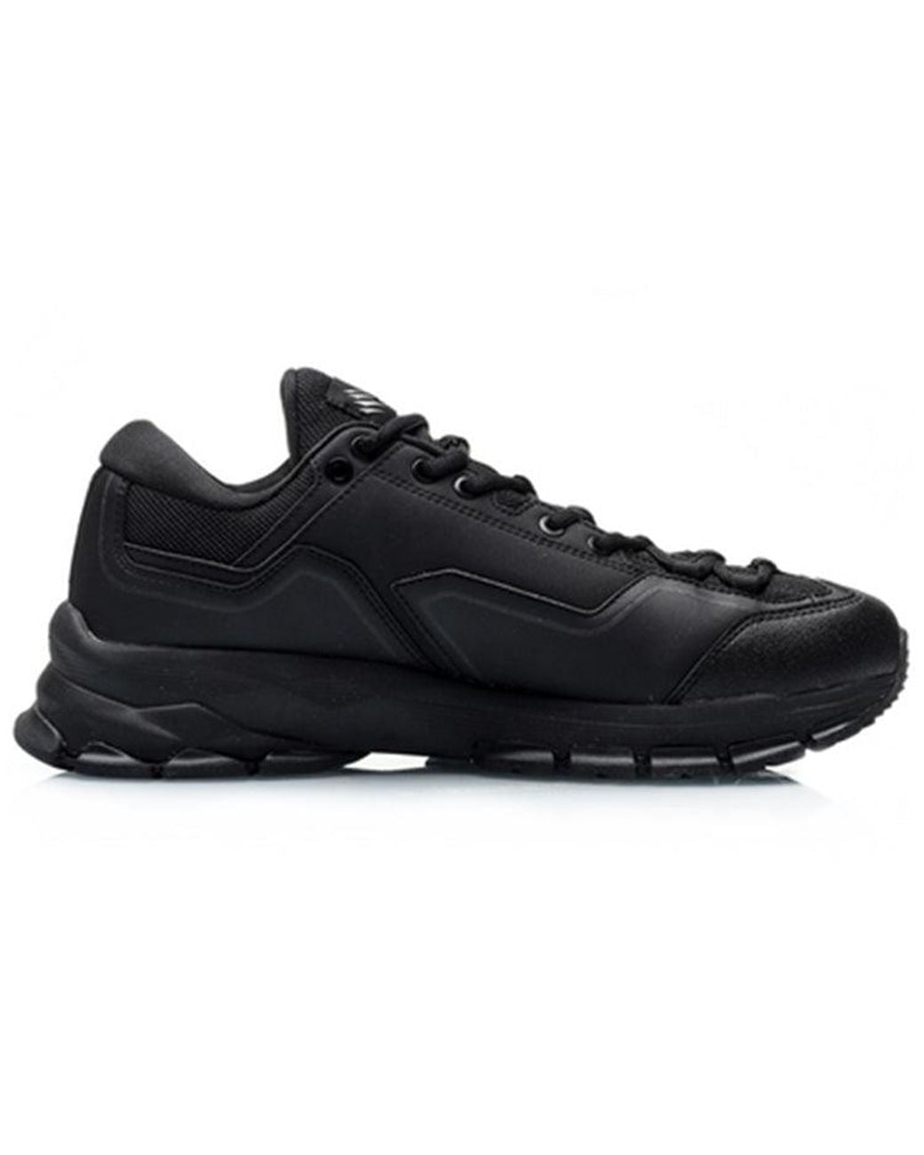 Li-ning Blue Hiking Shoes 'Triple' for men