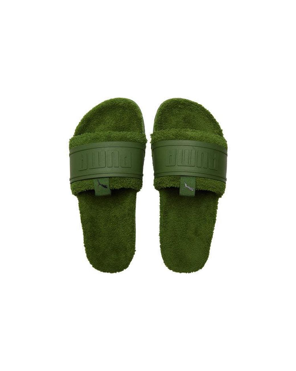 PUMA Green Leadcat Ylm Slide Winter Slipper for men