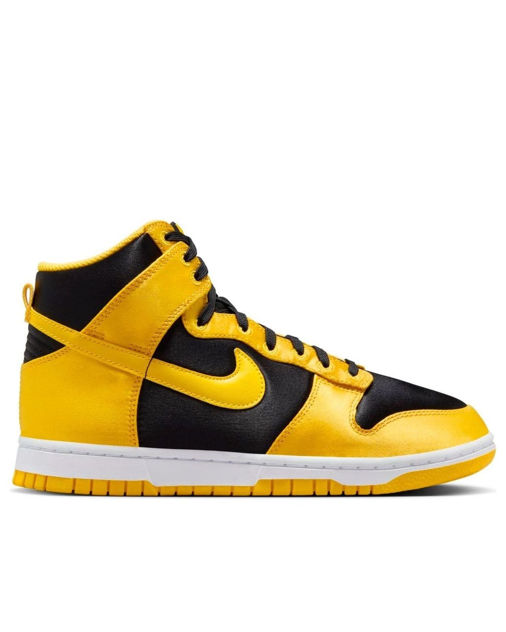 Nike Yellow Dunk High Shoes