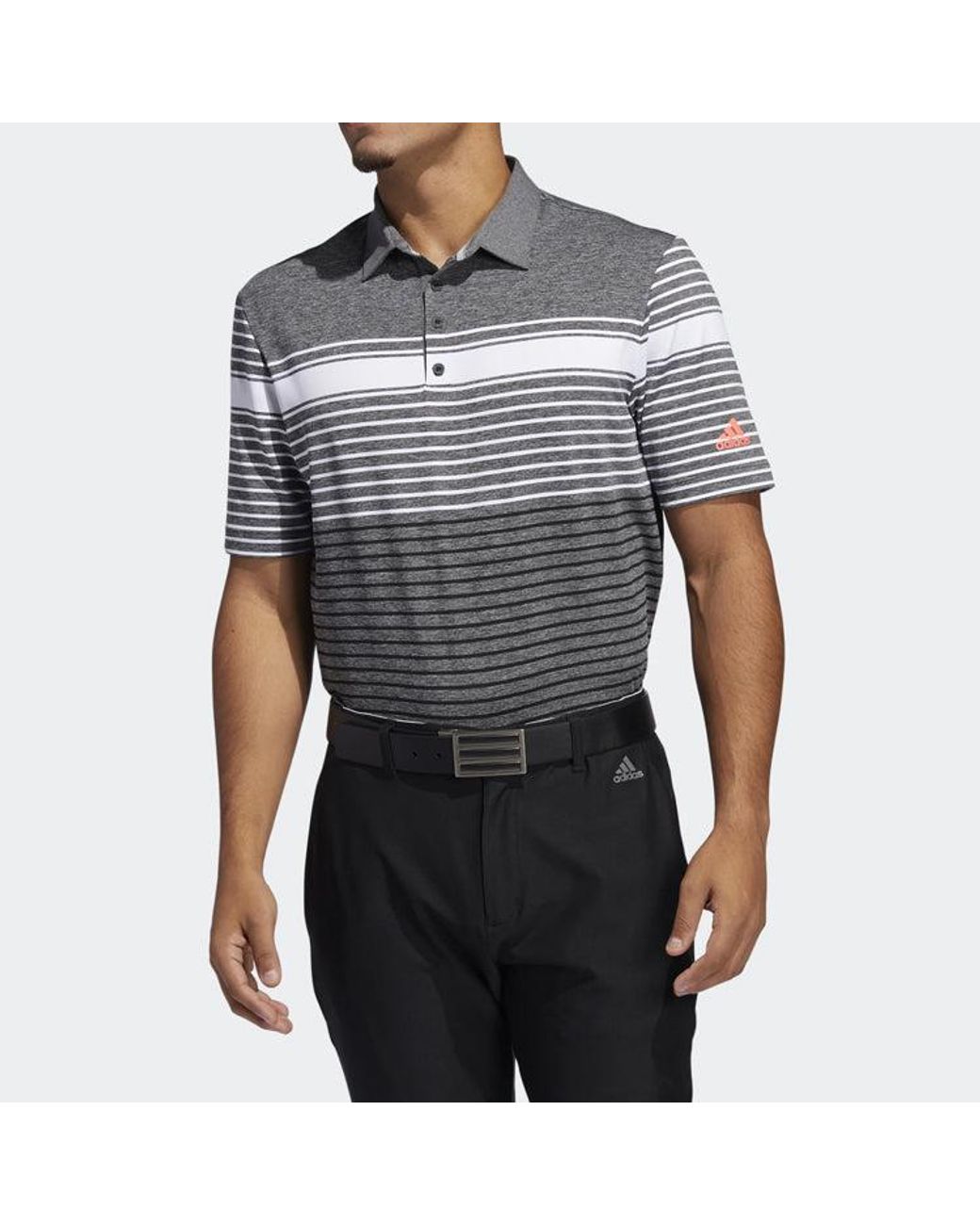 Adidas Blue Golf Sports Short Sleeve Polo Shirt for men