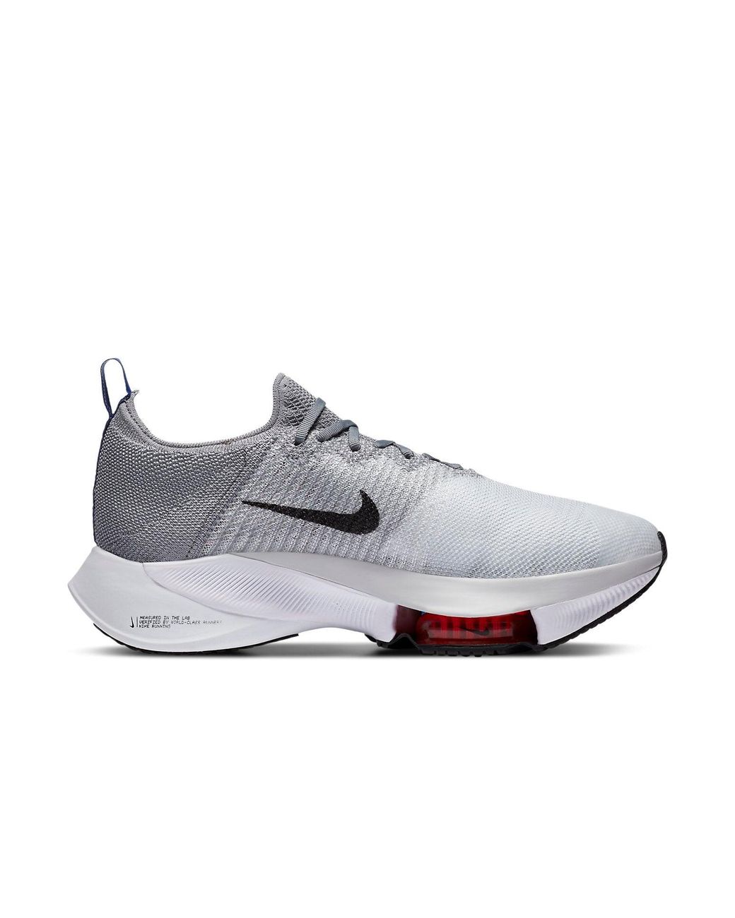 Nike Gray Air Zoom Tempo Next% 'Paticle' for men