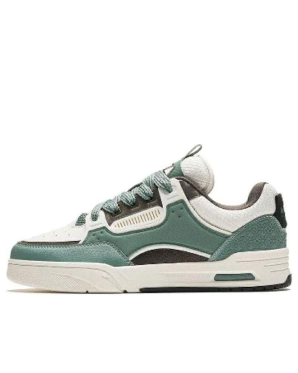 Anta Blue Skateboarding Series Sneakers 'Cream' for men