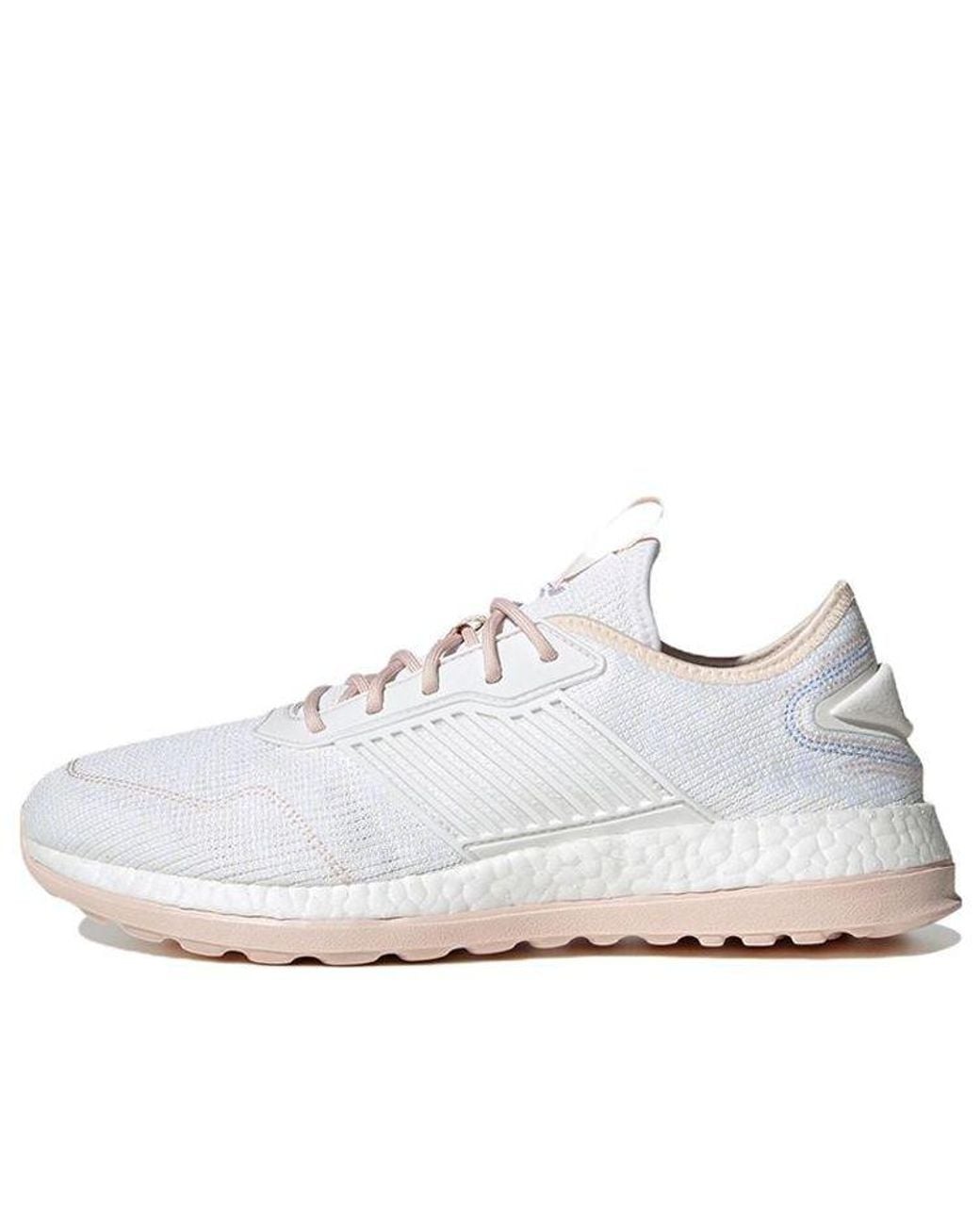 Adidas White (Wmns) Zg Boost Running Shoes