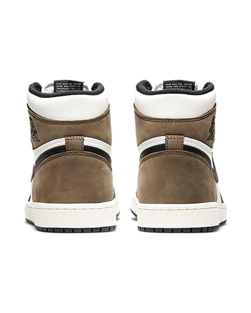 Nike Black 1 Retro High Og 'Dark Mocha' for men