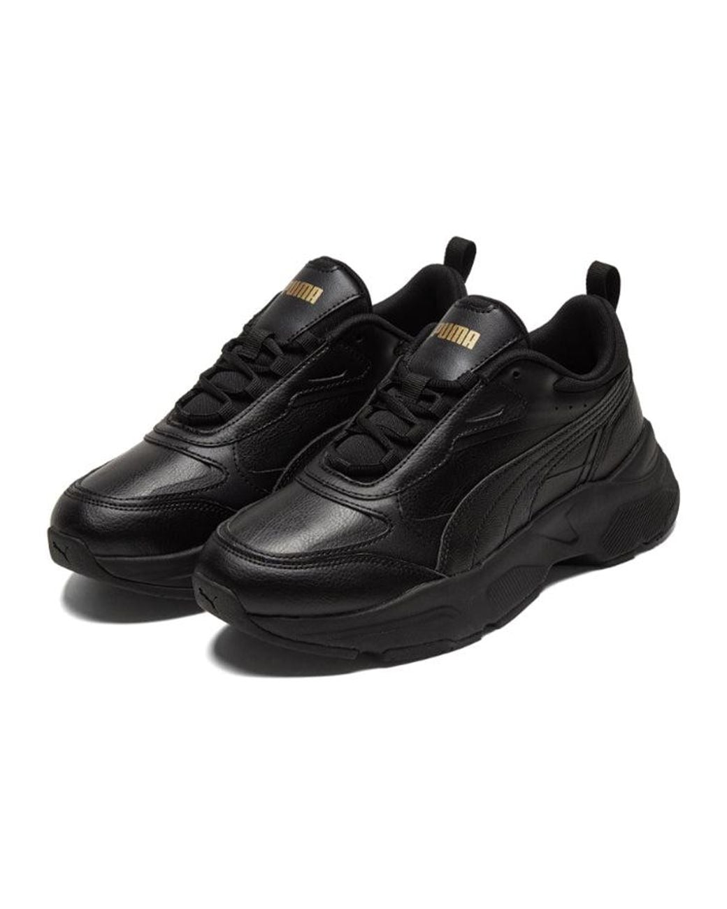 PUMA Black Cassia Sl Sneakers