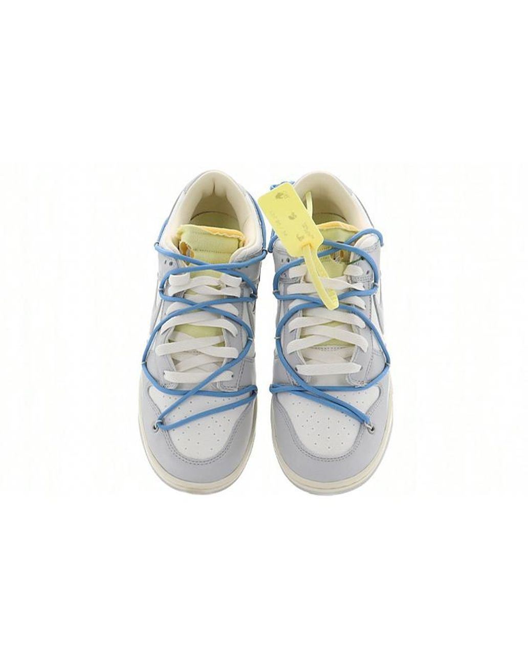 Nike Blue X Off- Dunk Low 'Lot 05 Of 50' for men