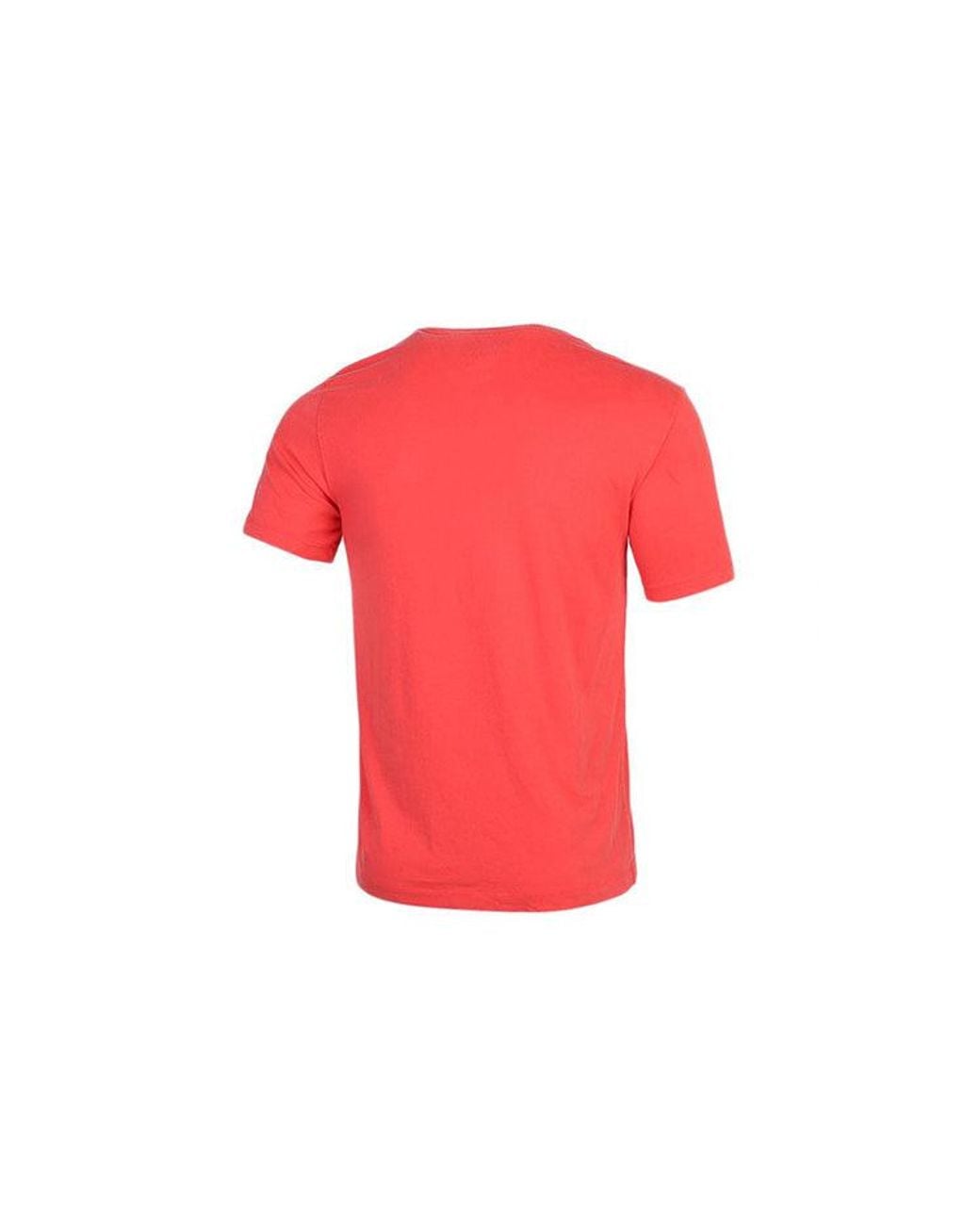 Nike Pink Gradient Multi-Color Alphabet Washed Round Neck Short Sleeve for men