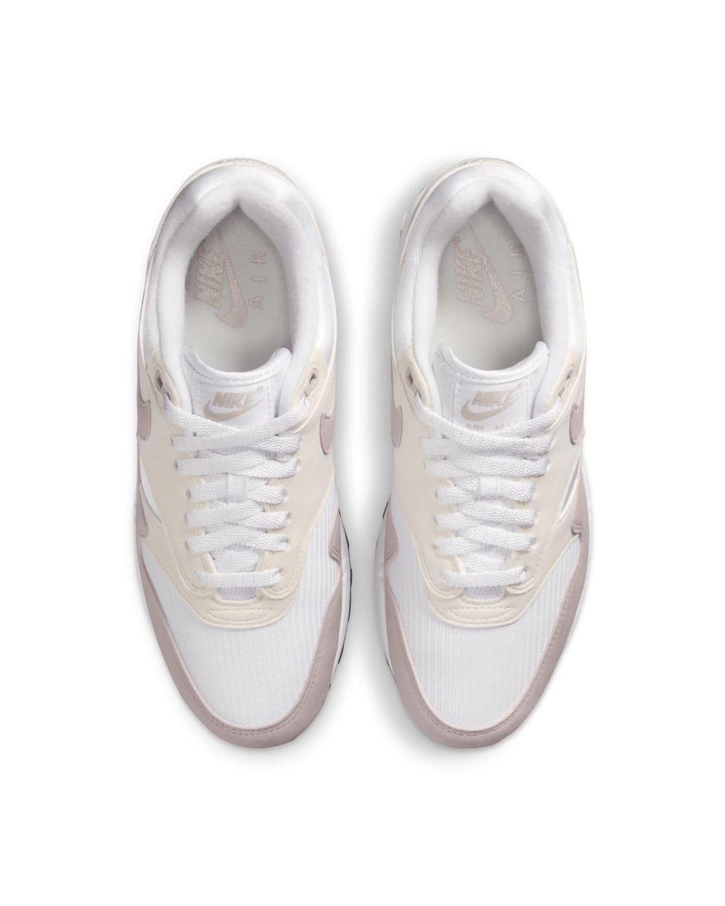 Nike White Air Max 1/Platinum-Phantom Dz2628-106