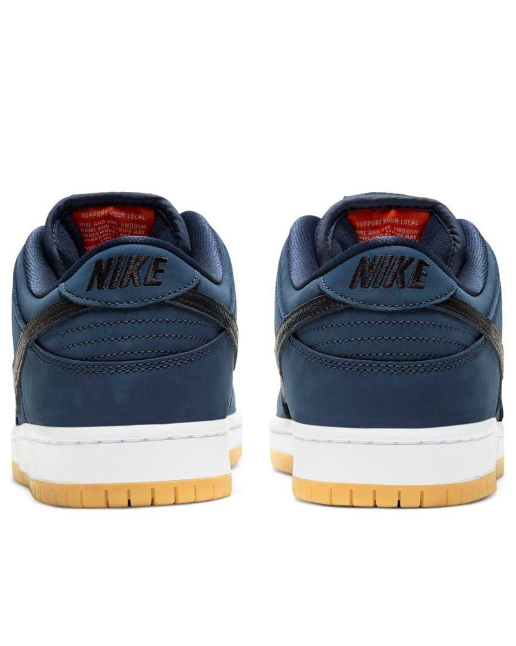 Nike Blue Dunk Low Pro Iso Sb Gum' for men