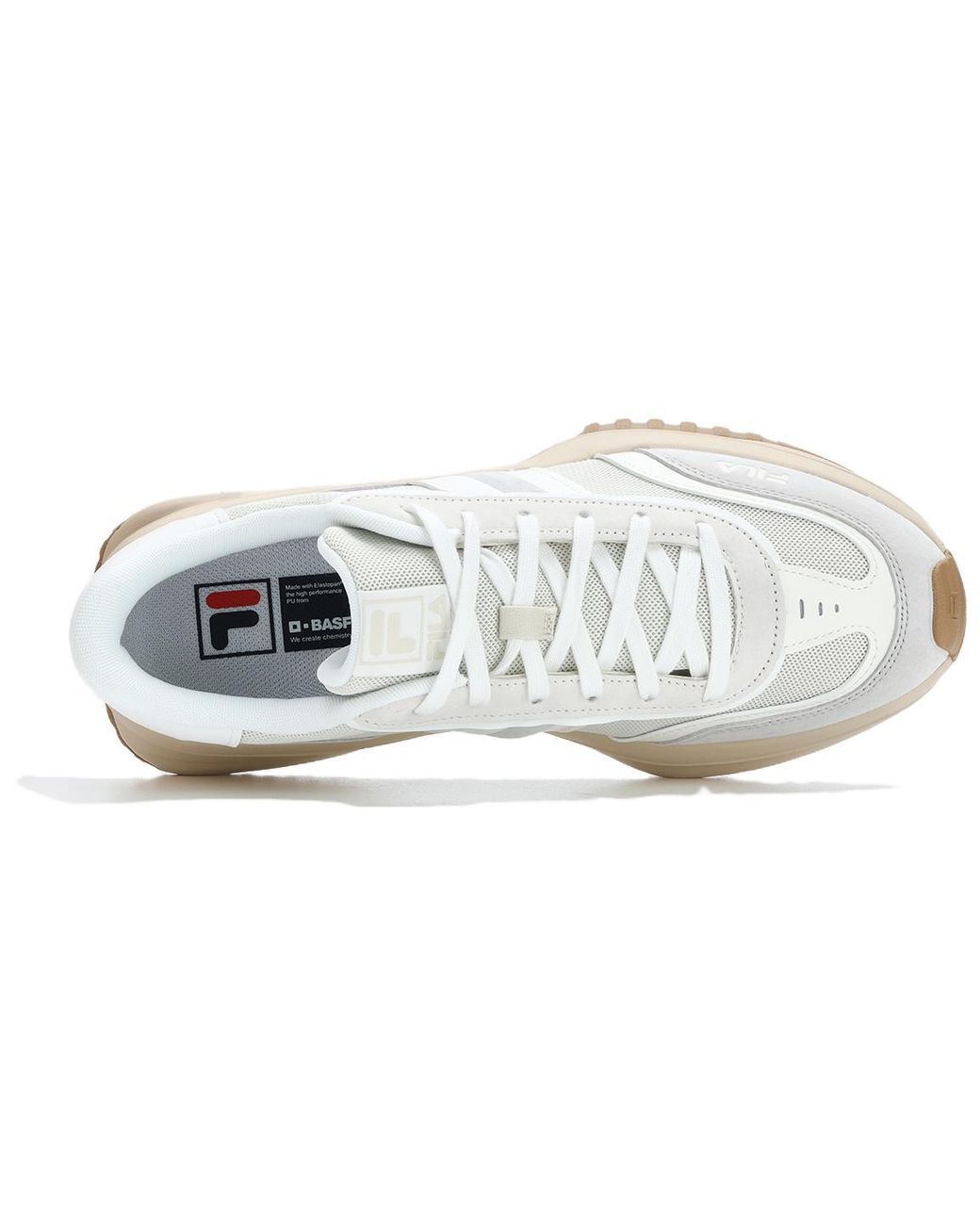Fila White Bora Sneakers for men