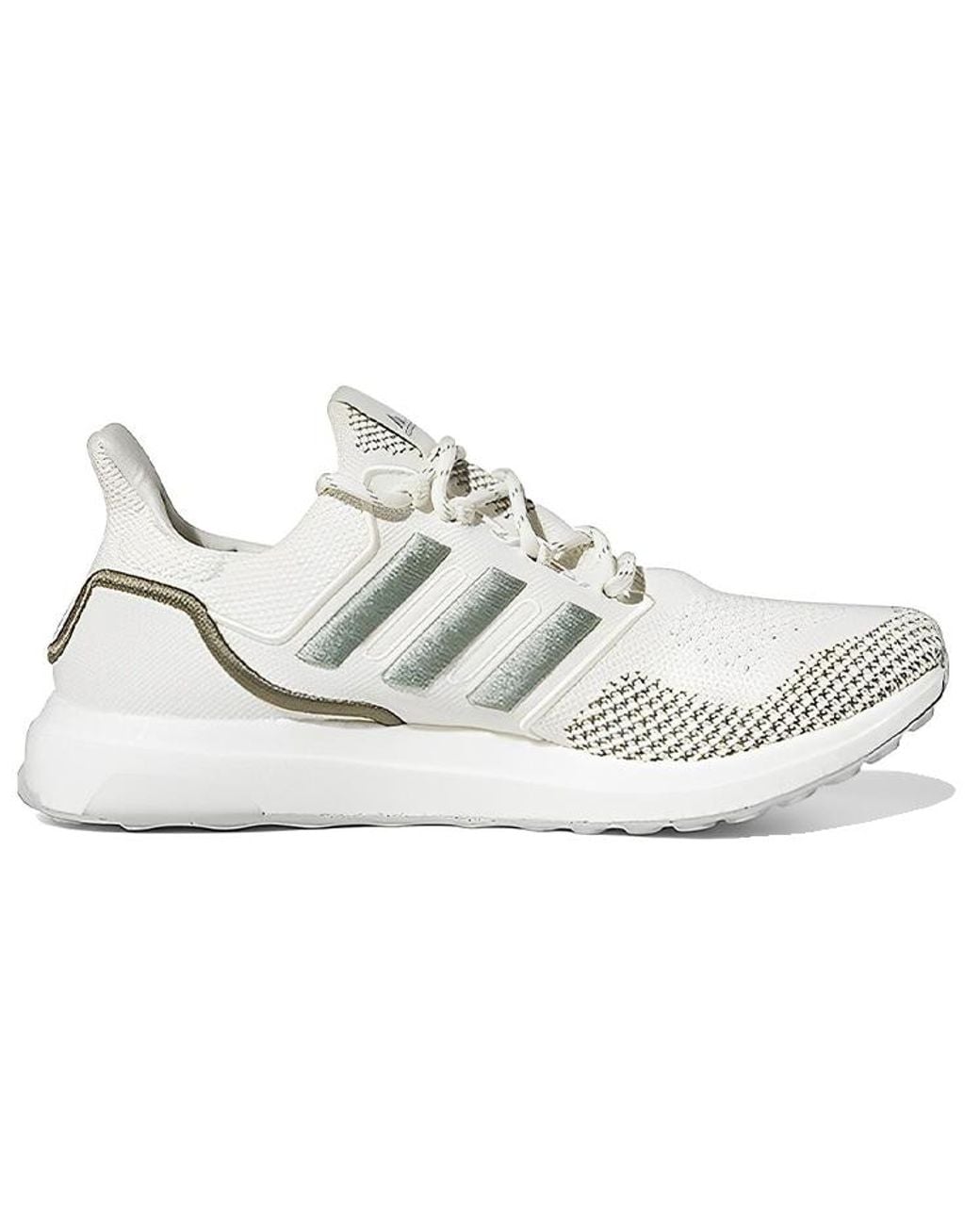 Adidas White Ultraboost 1.0 Shoes 'Chalk' for men