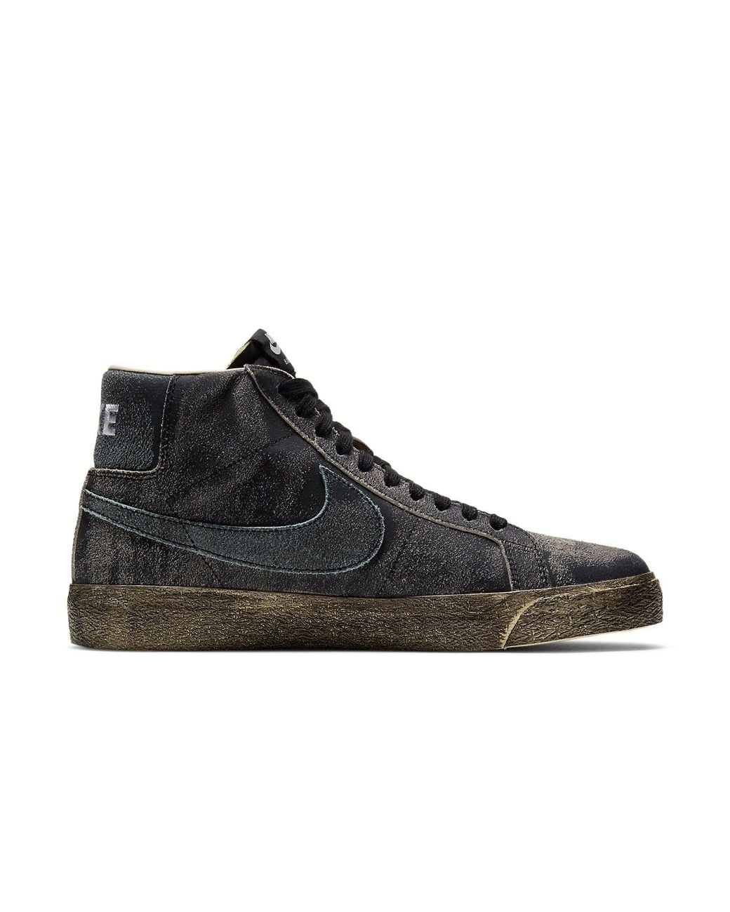 Nike Black Zoom Blazer Mid Premium Sb 'Faded' for men