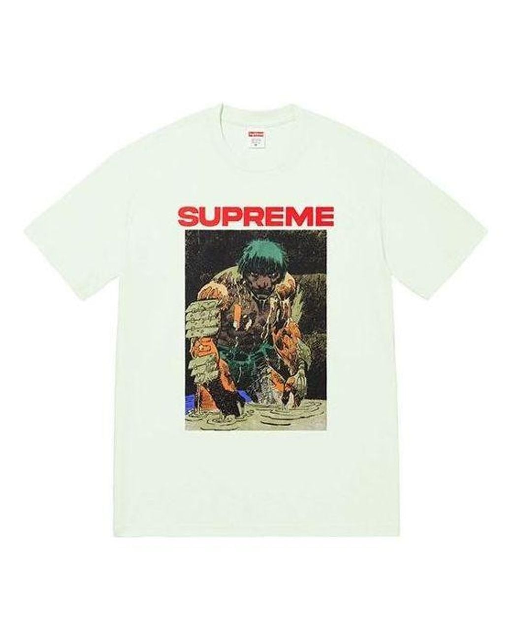 Supreme White Ronin T-Shirt for men