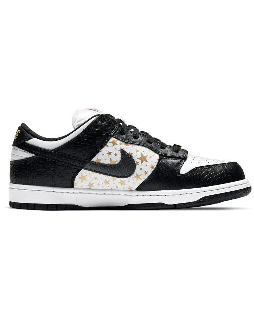 Nike Black X Supreme Sb Dunk Low Og Qs for men