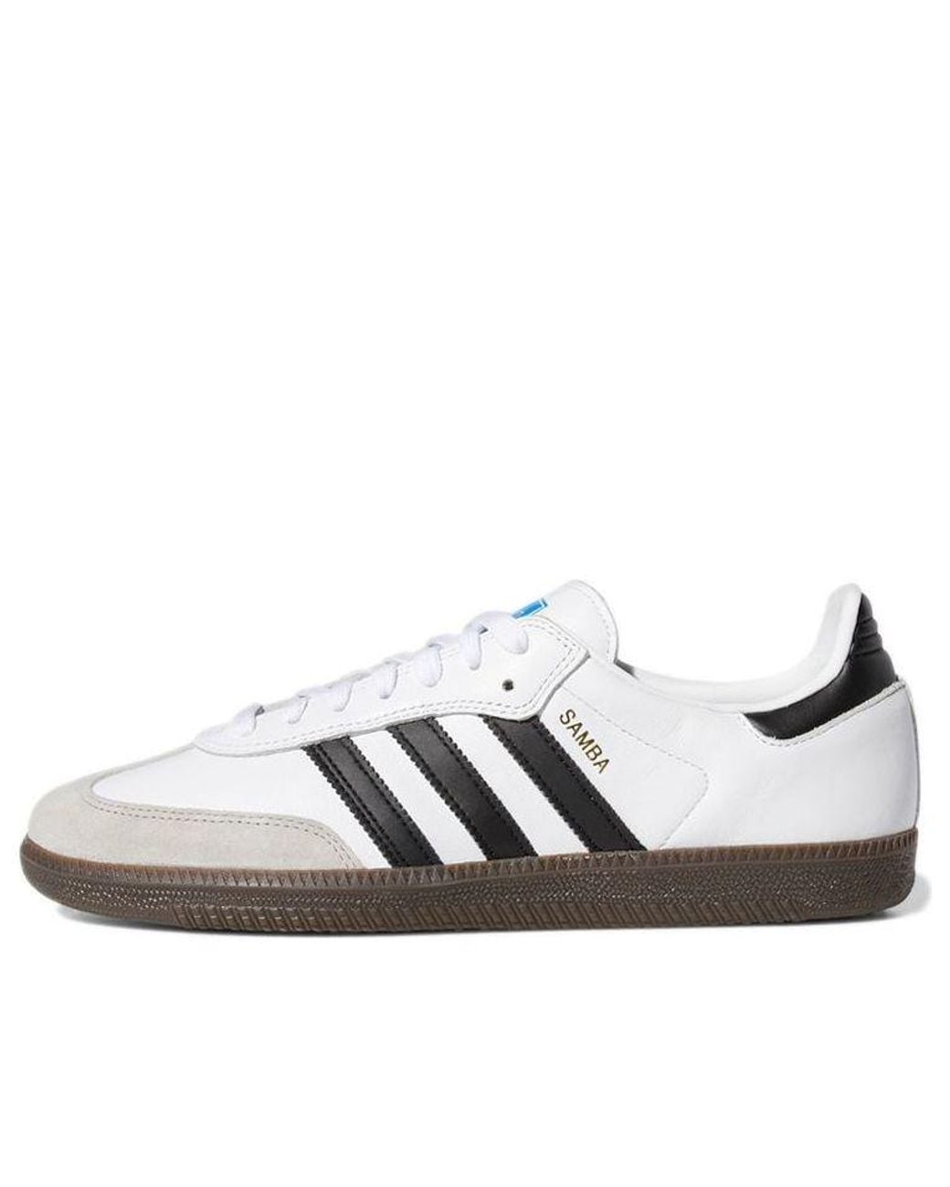 Adidas White Samba Adv Gum' for men