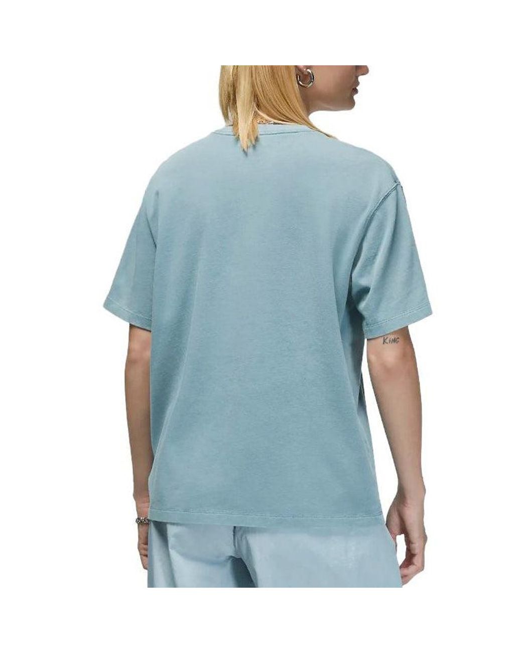 Nike Blue (Wmns) (Her)Itage Graphic T-Shirt 'Ozone'