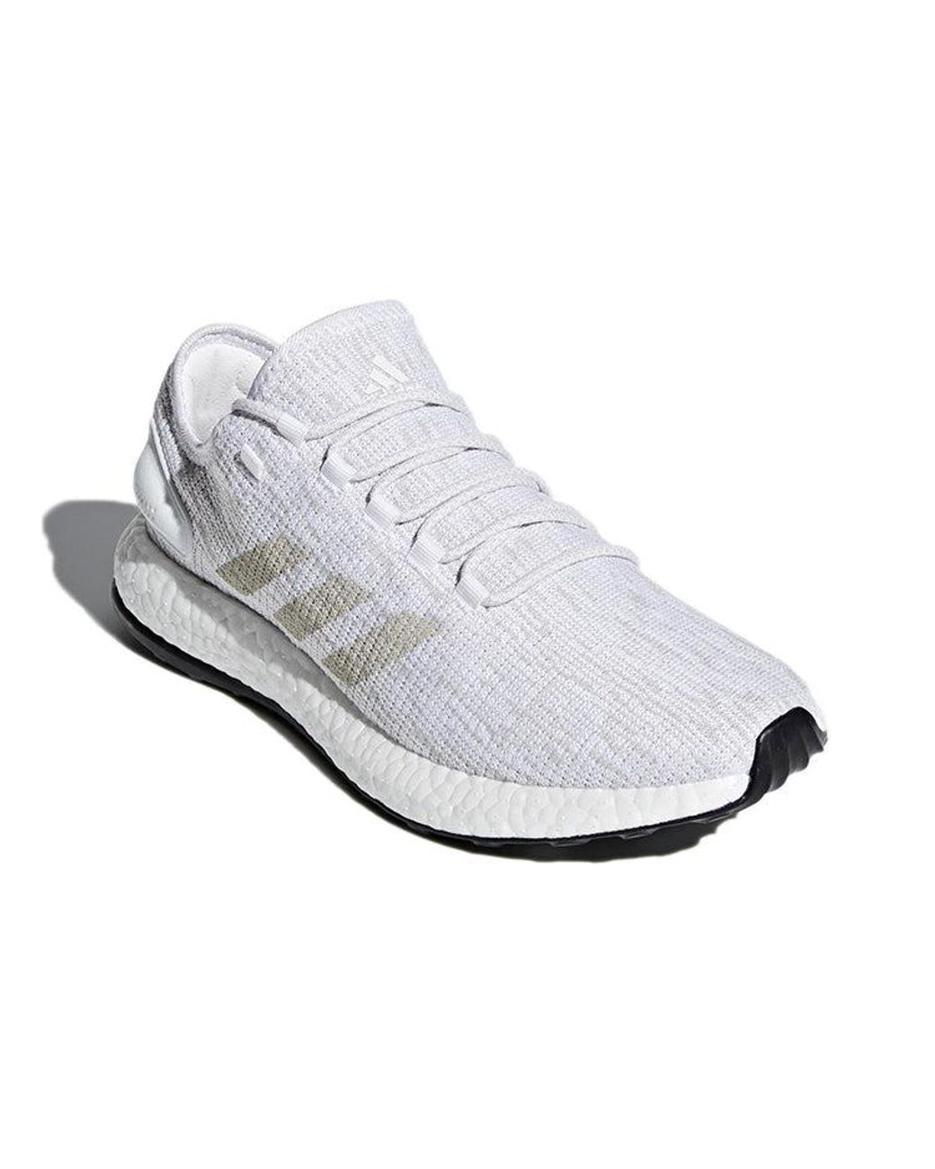 Adidas White Pureboost 'Cloud' for men