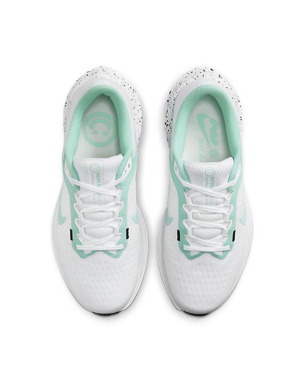 Nike White (Wmns) Air Zoom Winflo 10 Emerald Rise'