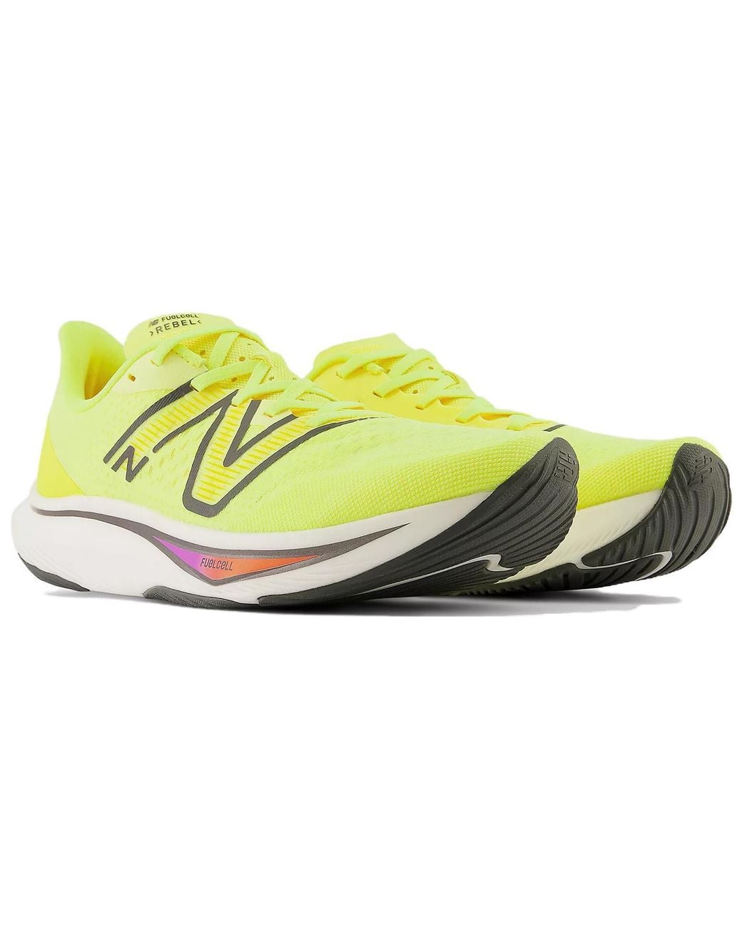 New Balance Yellow Fuelcell Rebel V3 'Cosmic Pineapple Neon Dragonfly' for men