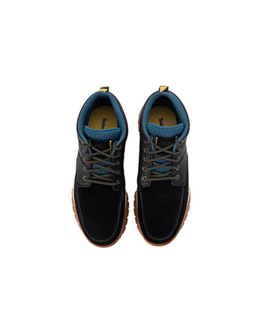 Timberland Black Boulder Trail Chukka Boots for men