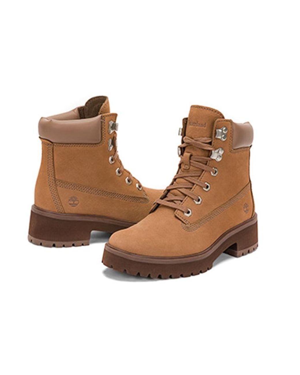 Timberland Brown (Wmns) Carnaby Cool Inch Boots Nubuck'