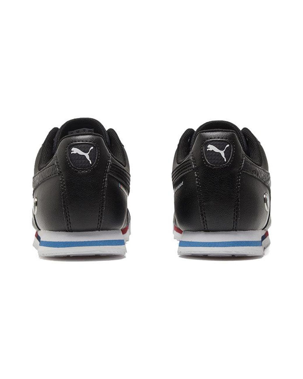PUMA Black Bmw Mms Roma Low Top Running Shoes for men