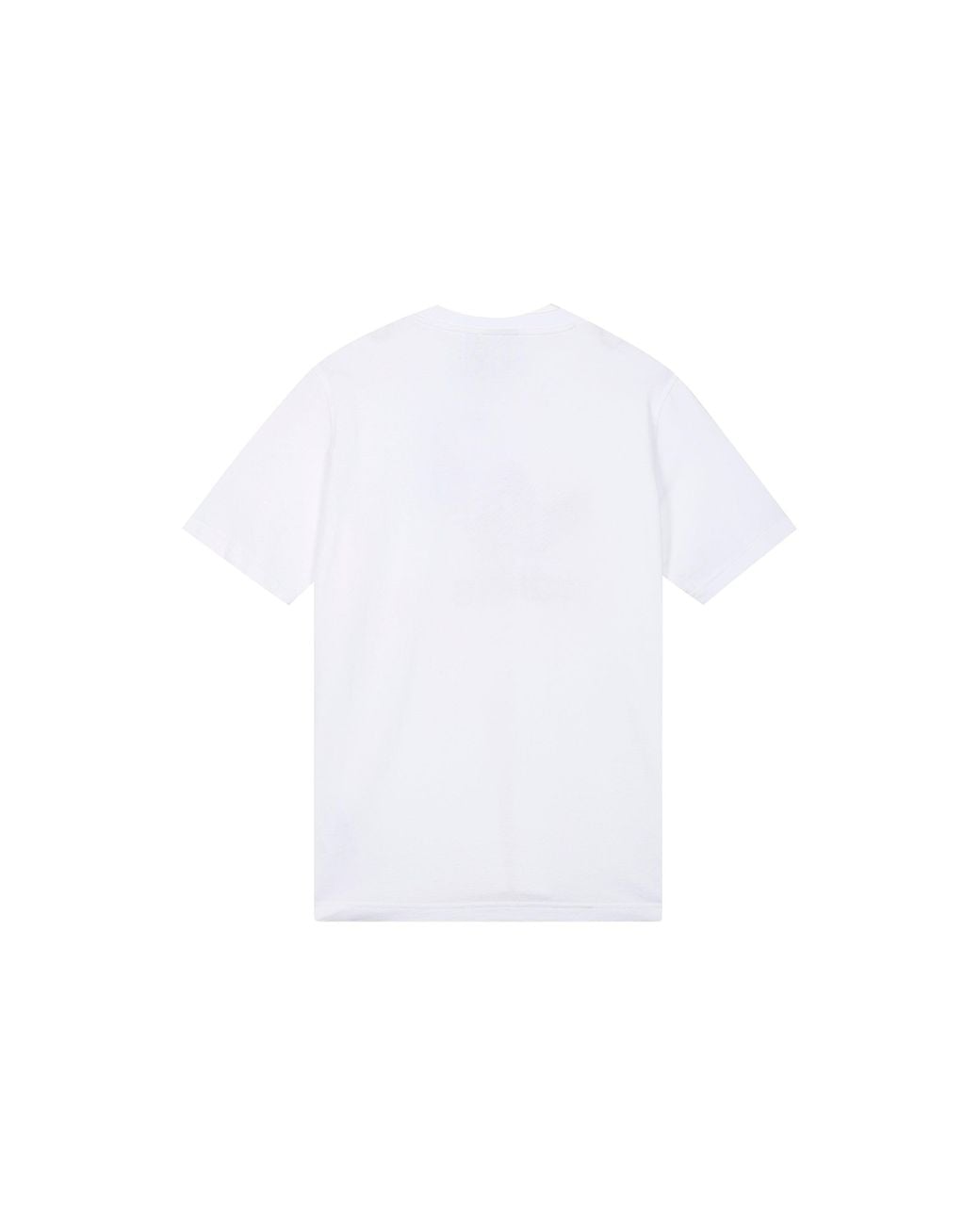 Adidas White Originals Trefoil Logo Printing Sports Round Neck Short Sleeve for men