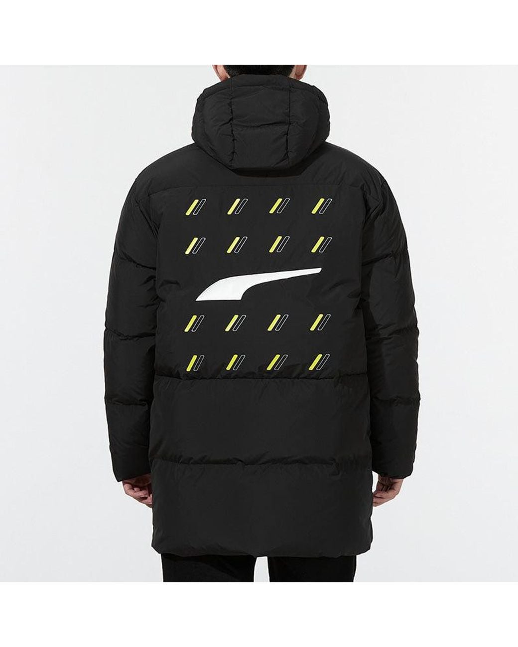PUMA Black Windproof Down Warm Jacket for men