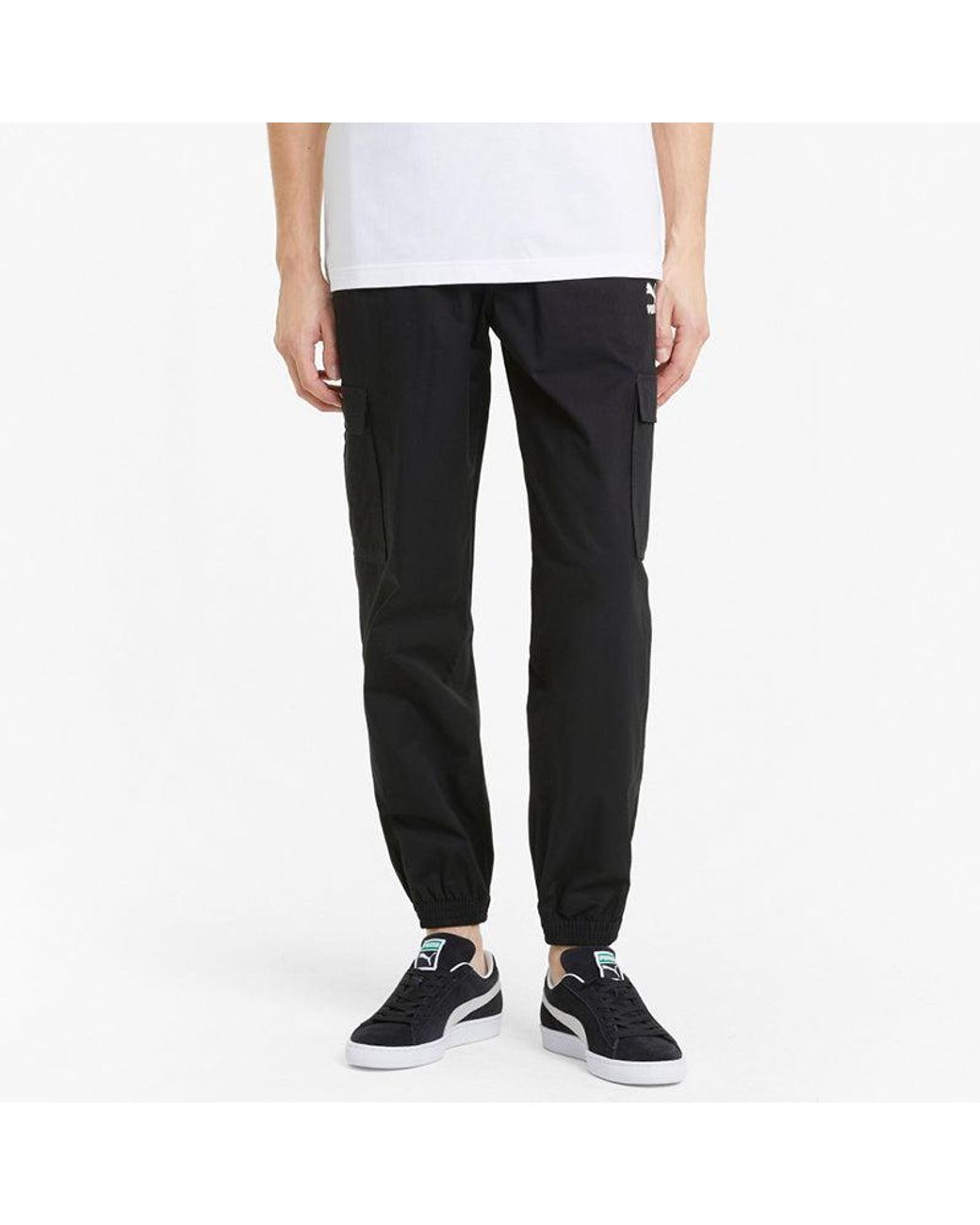PUMA Black Casual Sweatpants for men