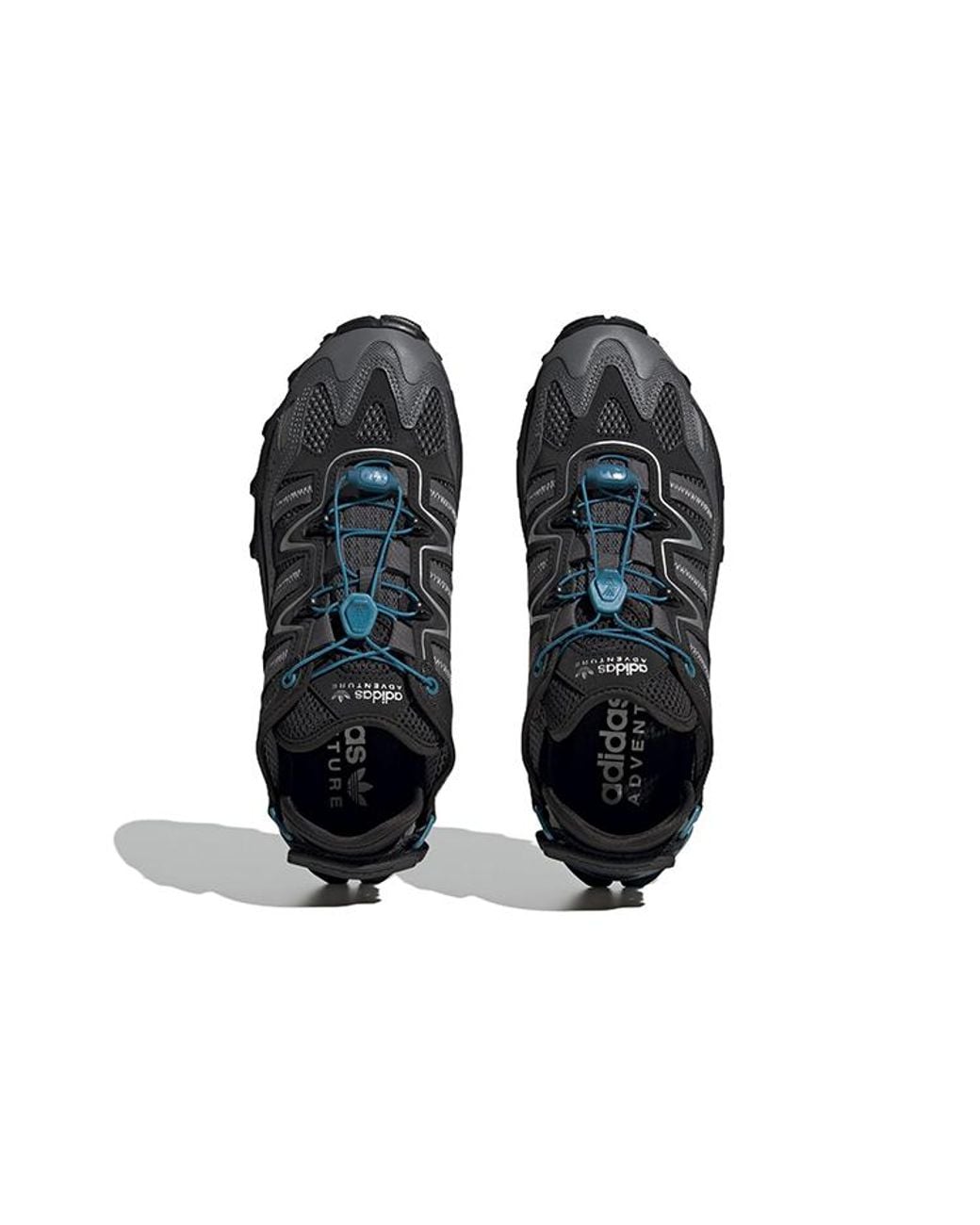 Adidas Black Originals Hyperturf Adventure Shoes Three Core' for men
