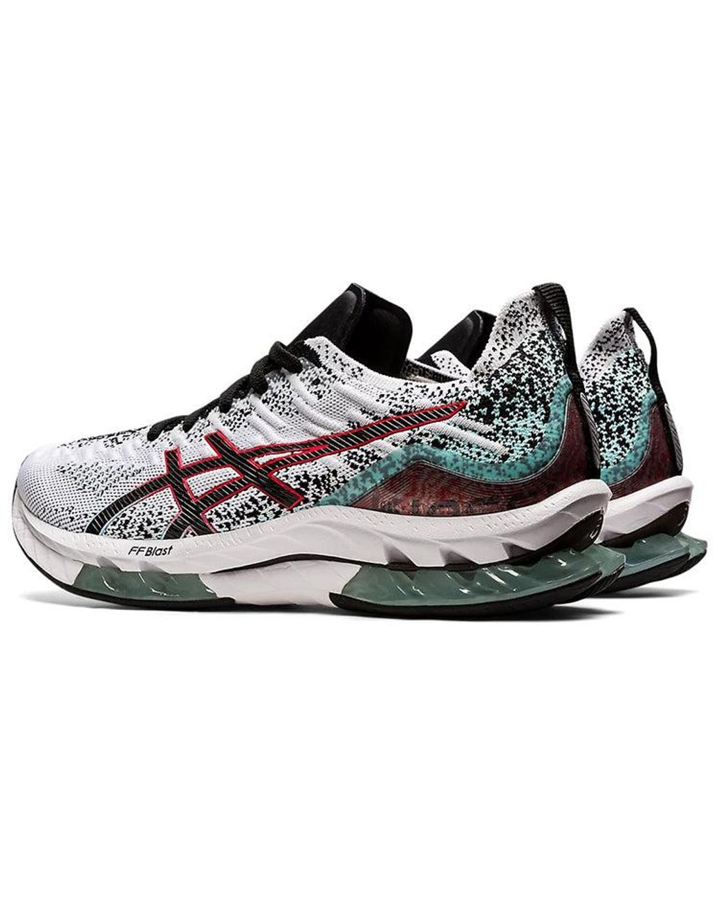 Asics White Kinsei Blast for men