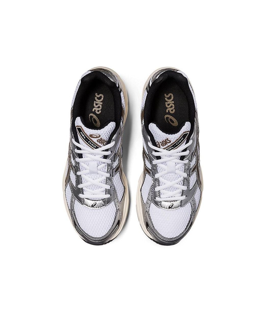 Asics White Gel 1130 Running Trainers