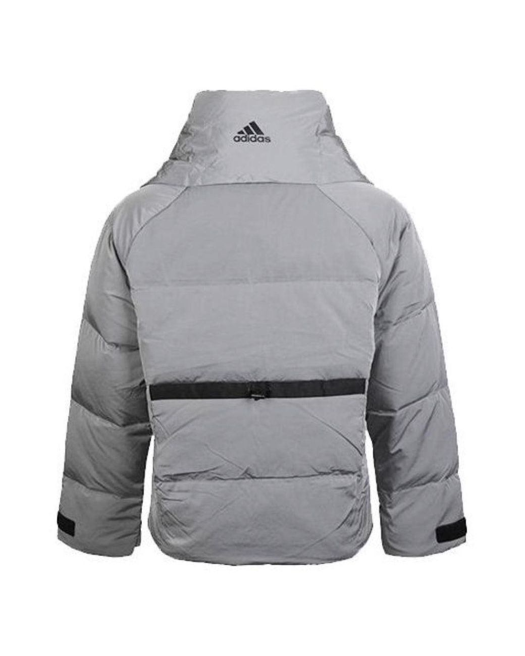 Adidas Gray (Wmns) Glam On Puff Jacket Asia Sizing