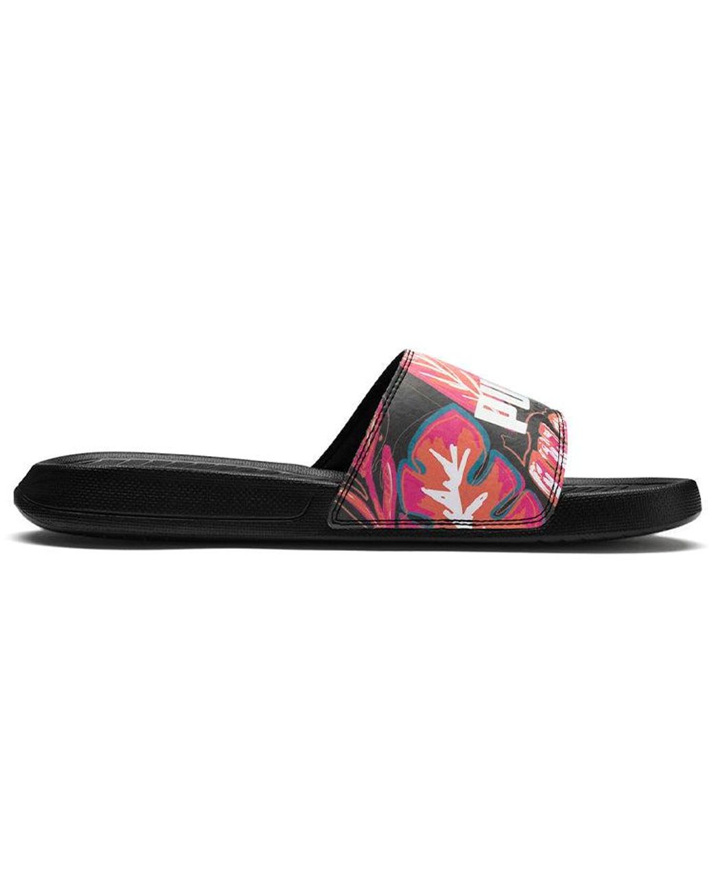 PUMA Blue (Wmns) Popcat Flower Power Sandals