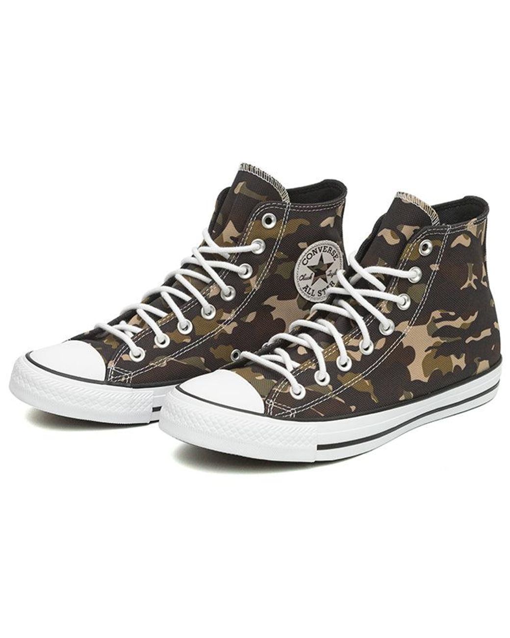Converse Black Chuck Taylor All Star High 'Camo' for men