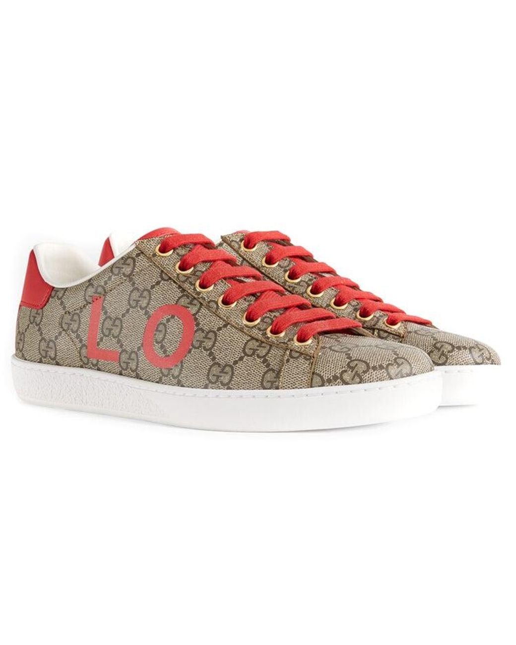 Gucci Red (Wmns) Ace 'Valentines Day'