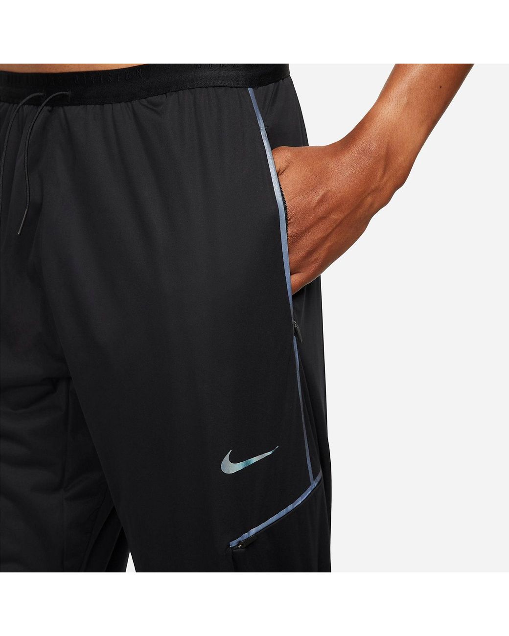 Nike Black Storm-Fit Adv Run Division Pants for men